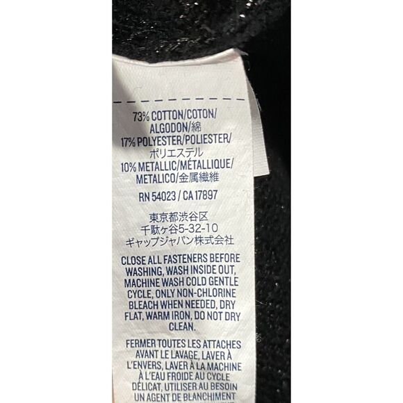 Old Navy Women's Cardigan Sweater Black Polka Dot - Picture 6 of 6